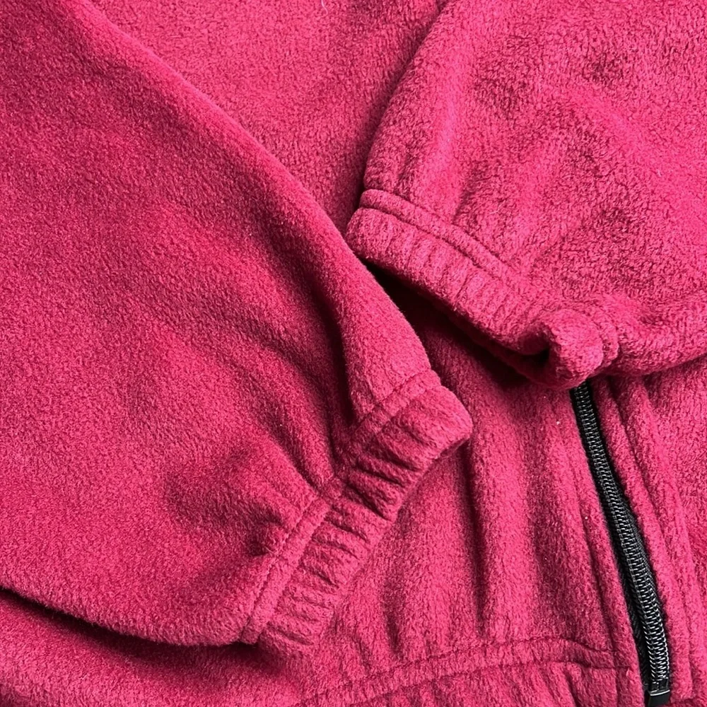 COLORADO TIMBERLINE Burgendy Kids Pelican Bay Naples Fleece Zip Up Jacket
